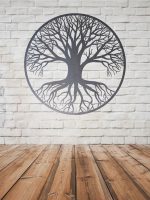 Arbre de vie acier brut